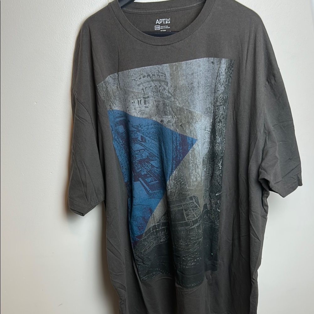 4XB APT. 9 Grey,  Graphic T shirt‎